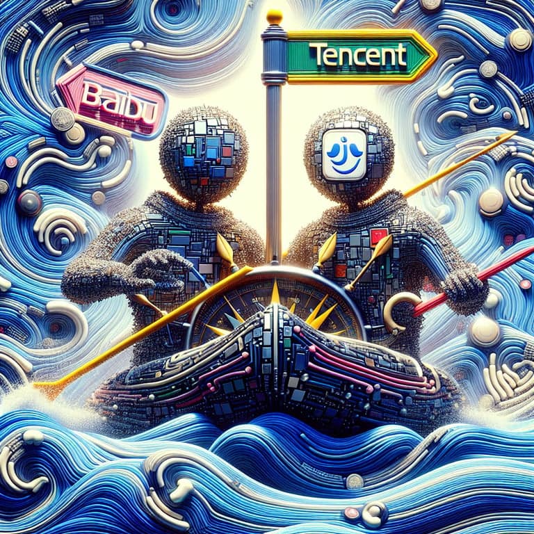 Tencent and Baidu Navigate U.S. Chip Curbs with Smart Strategies