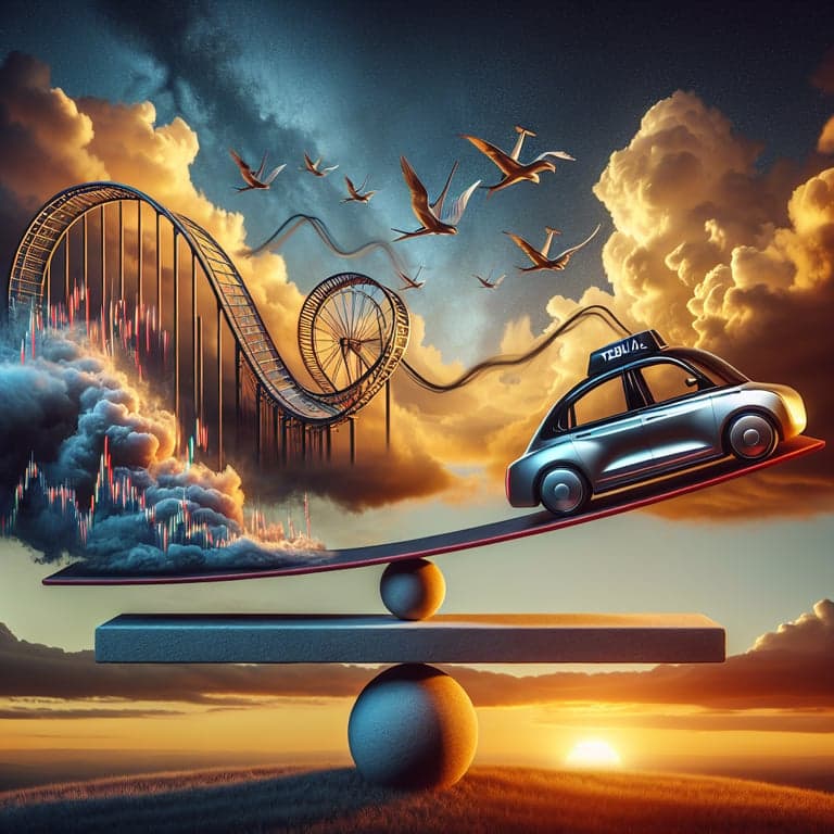 Tesla's Stock: A Sky-High Gamble as Robotaxi Dreams Hang in the Balance