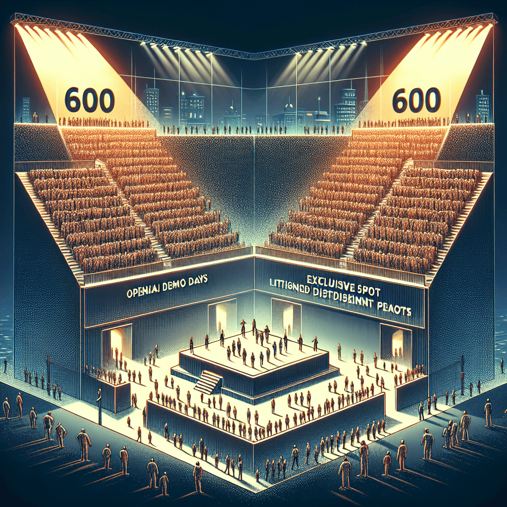 OpenAI Demo Days: 600 Applicants Battle for 60 Exclusive Spots!