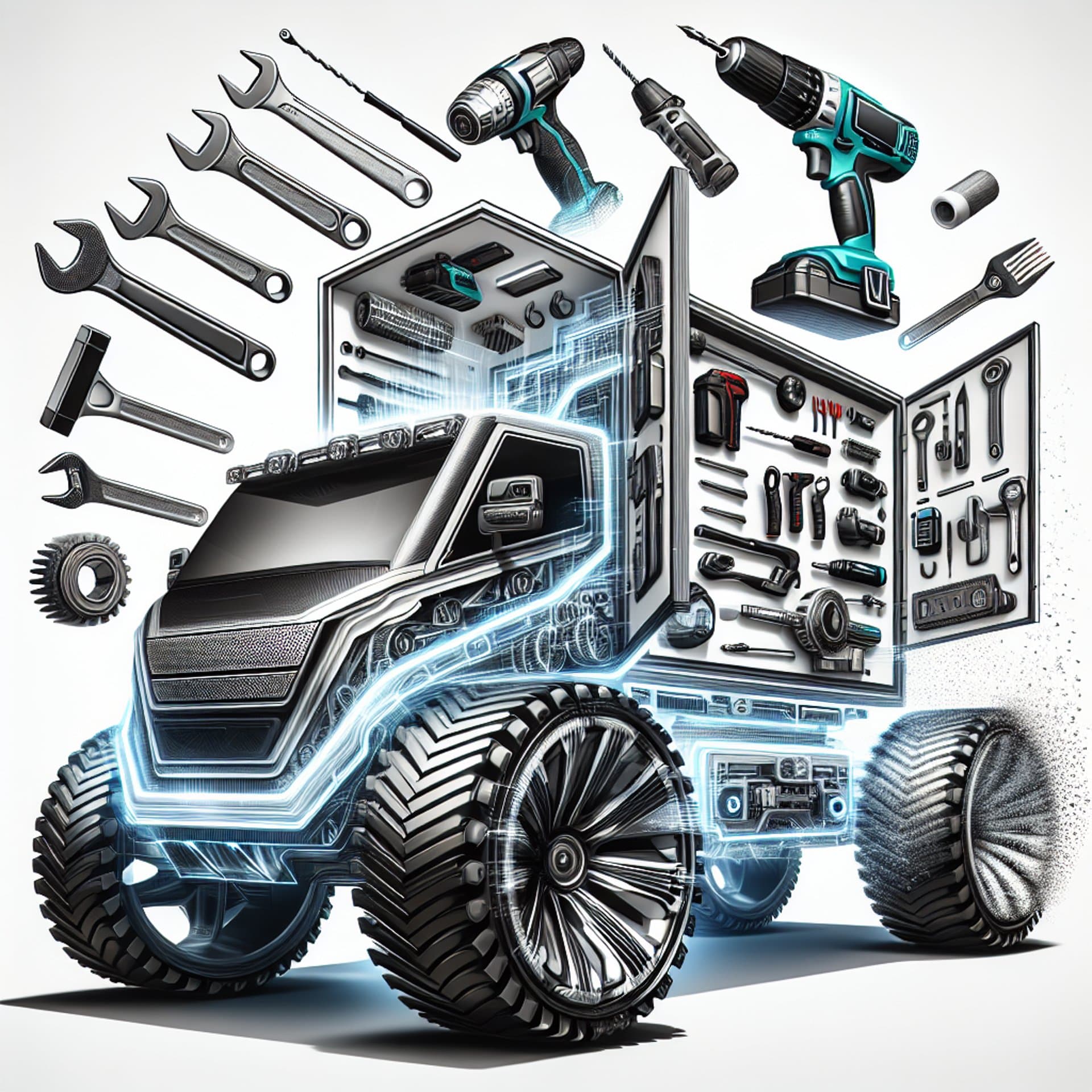 Rev Up Your Cybertruck: Turn It Into a Tool Chest on Wheels!