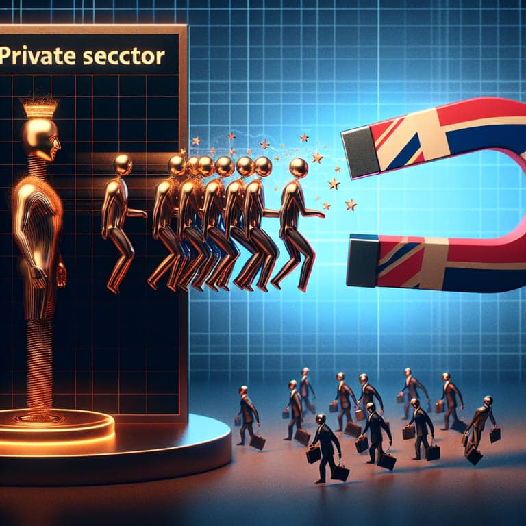 UK Gov's AI Vision Stumbles: Private Sector Pay Luring Top Talent
