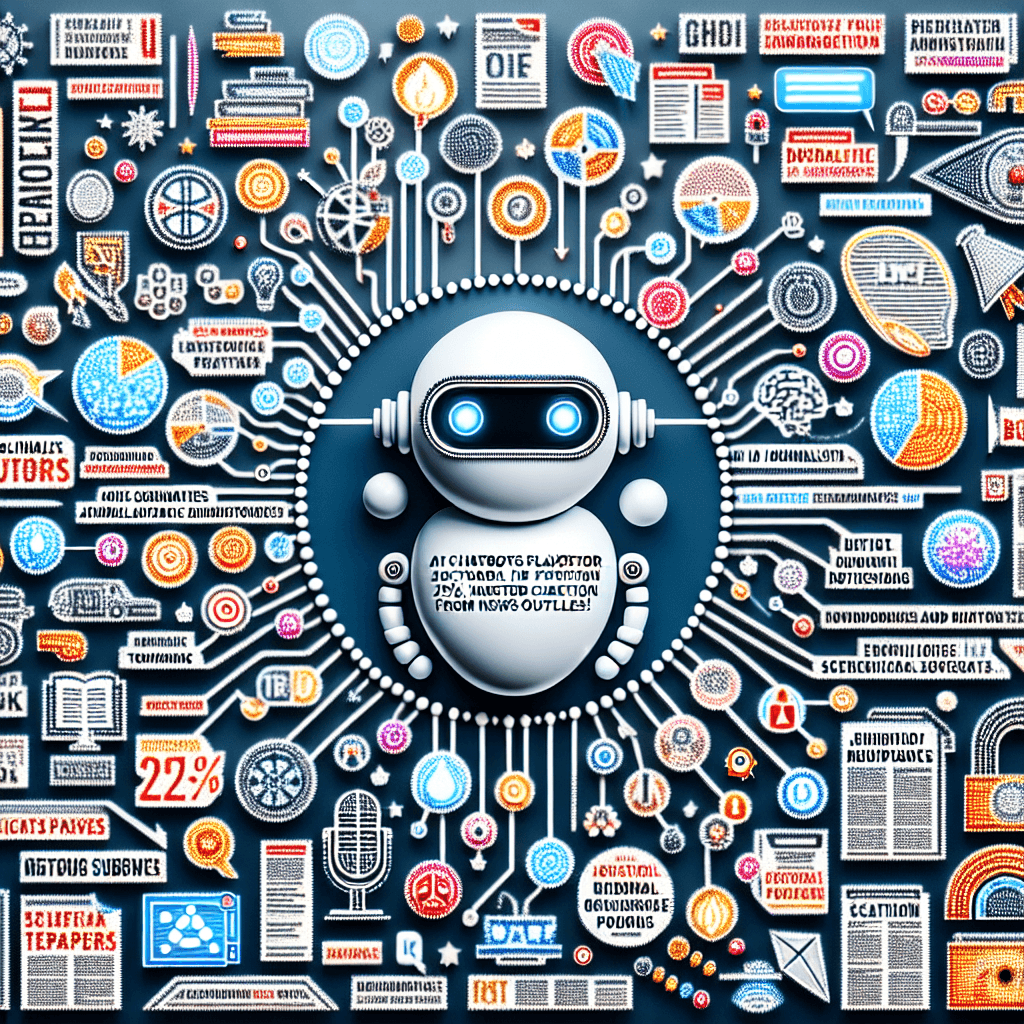 AI Chatbots Favor Journalistic Sources: 25% of Citations from News Outlets!
