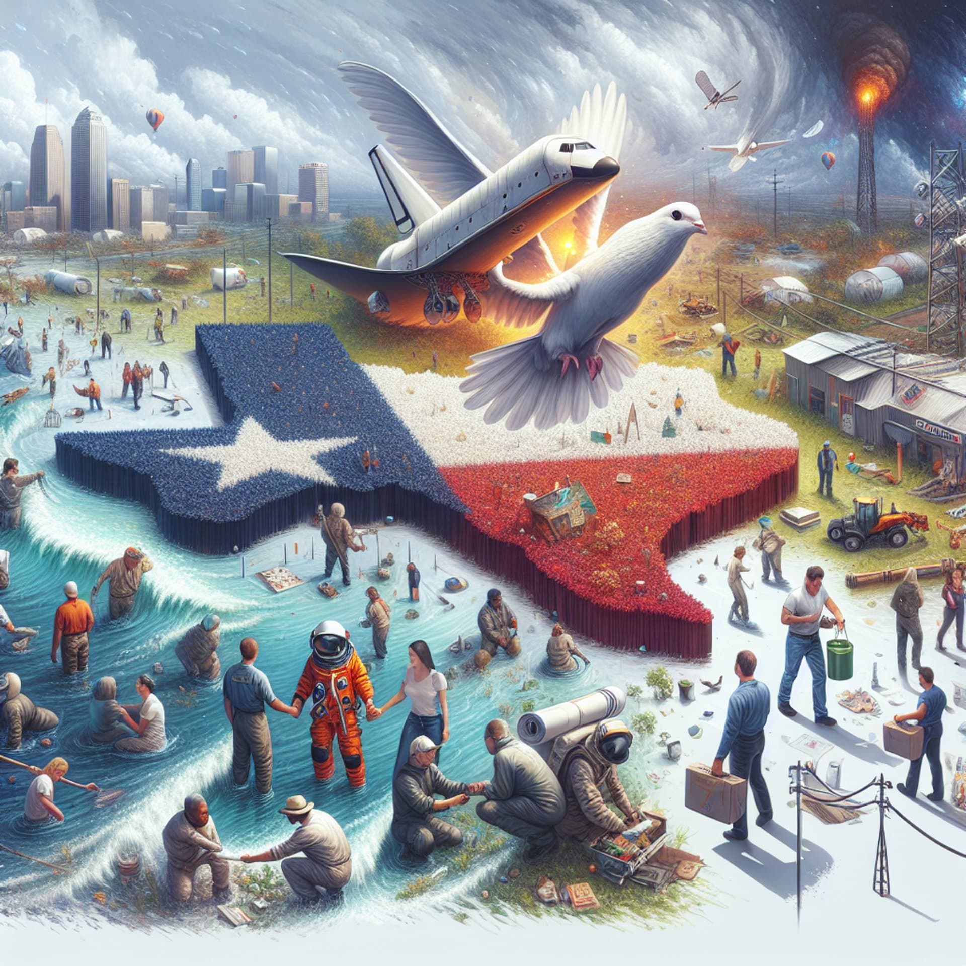 NASA Takes Flight to Aid Texas in Post-Flood Recovery