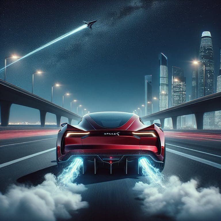 Rev Up: Tesla Roadster's SpaceX Option With Cold Air Thrusters Is Here to Thrill