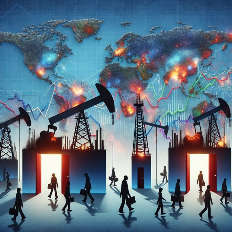 Global Oil Giants Announce Massive Layoffs Amid Market Volatility