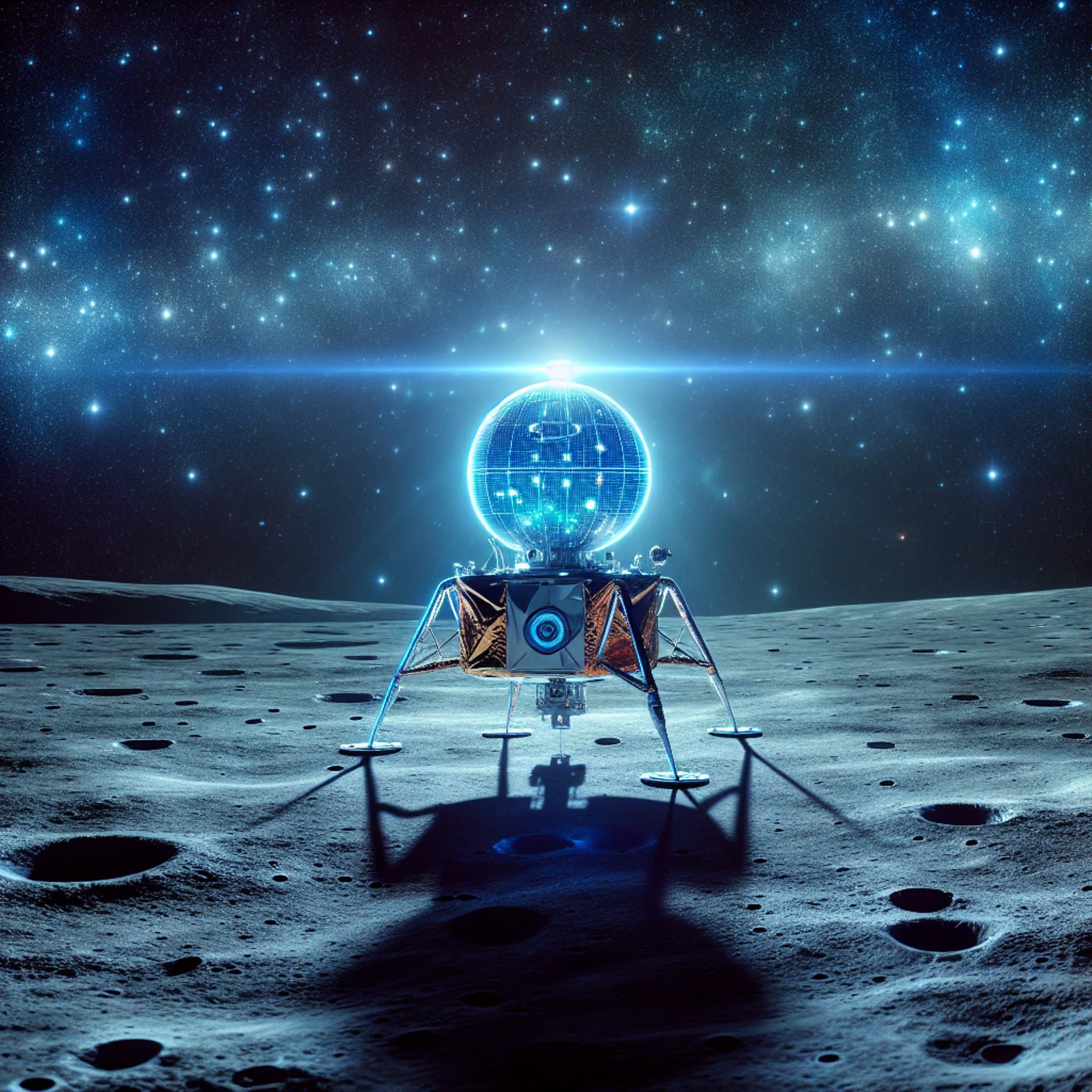 Blue Ghost Lunar Lander Makes Historic Moon Landing with Earth-GPS Tech!