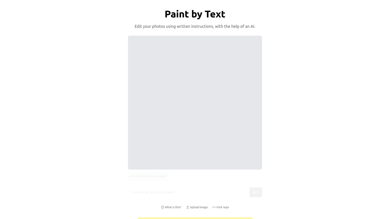 Paint by Text screenshot
