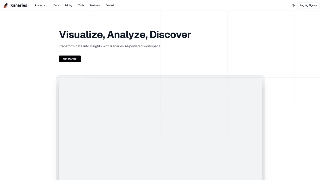 Kanaries screenshot