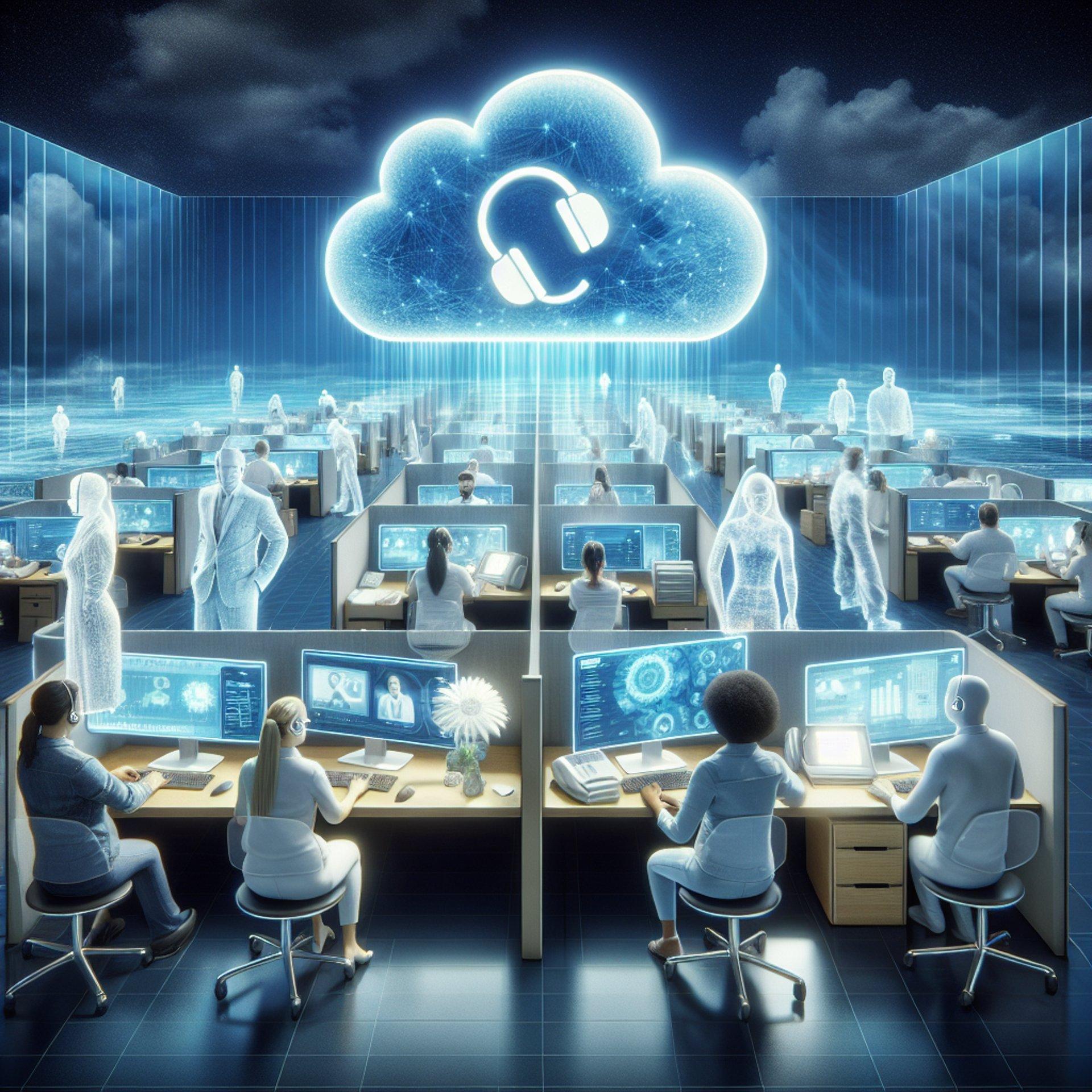 Banner for Definity Transforms Call Center Experience Using Google Cloud AI!