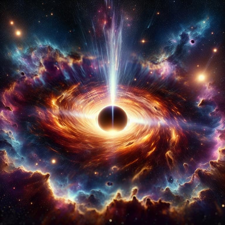 NASA Unveils Ancient Black Hole Jets Lit by the Big Bang's Afterglow!