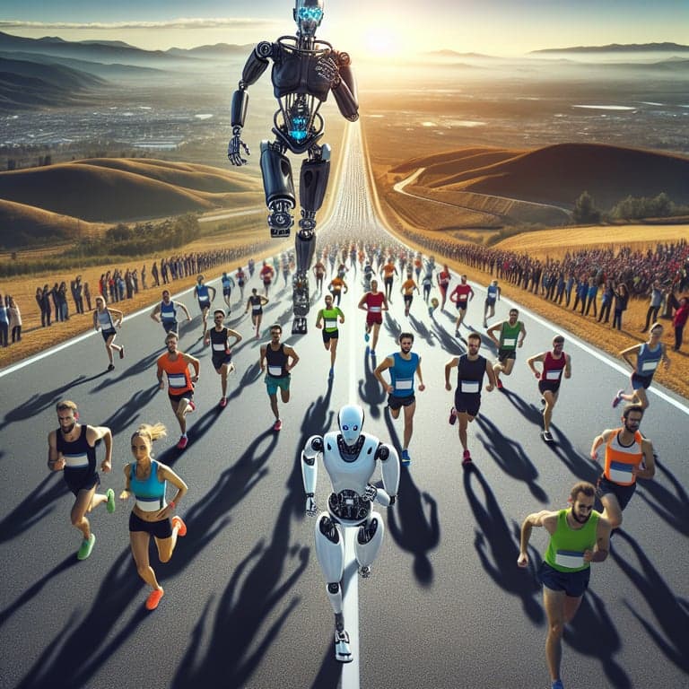 China Leads the Charge with World's First Human-Robot Marathon!