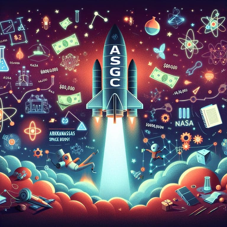 Arkansas Space Boost: ASGC Secures $800,000 NASA Grant for STEM Education!