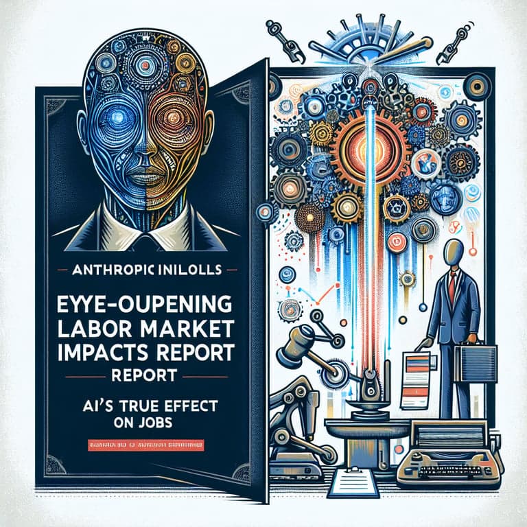 Anthropic Unveils Eye-Opening Labor Market Impacts Report: AI's True Effect on Jobs