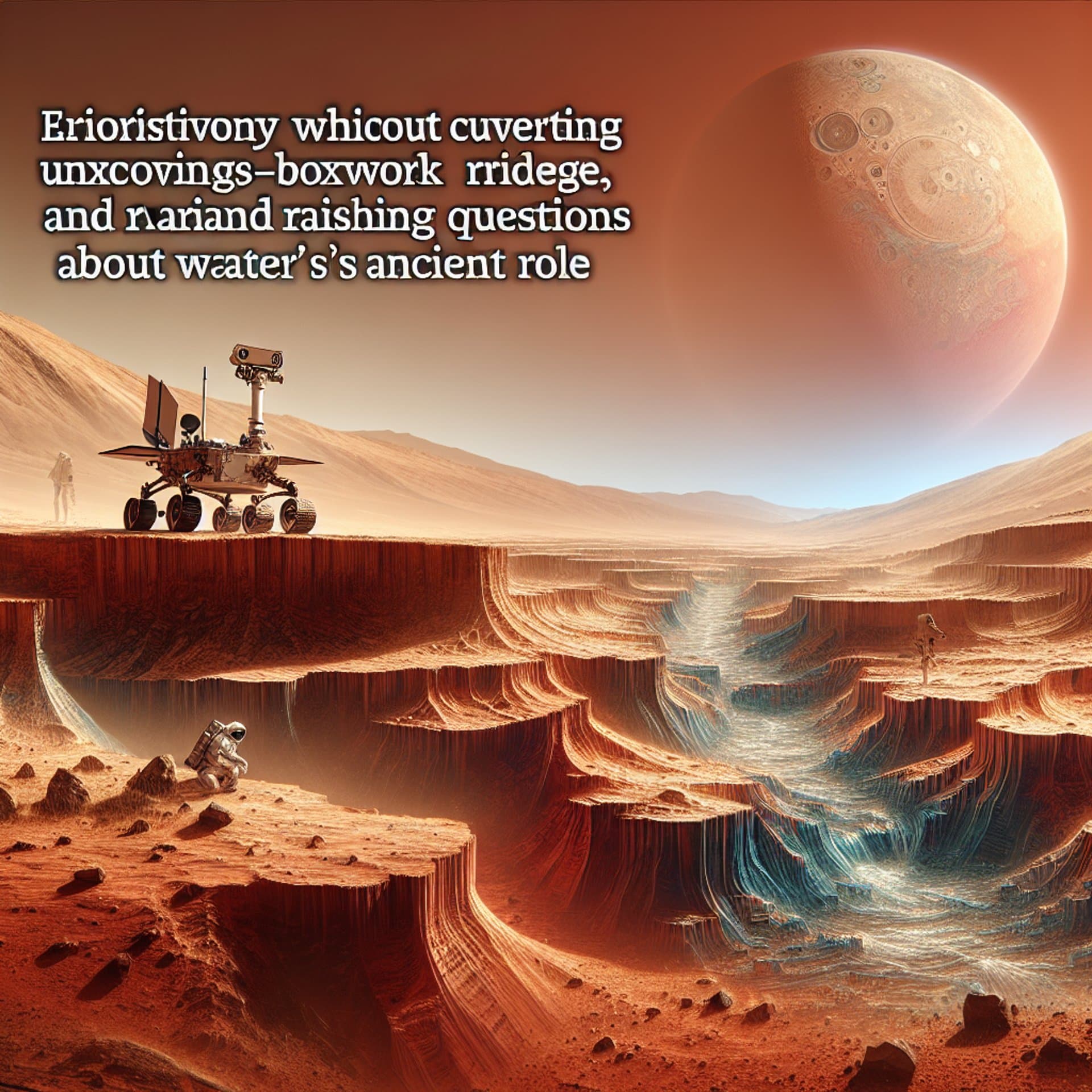 Curiosity Uncovers Boxwork Ridges on Mars, Raising Questions About Water's Ancient Role