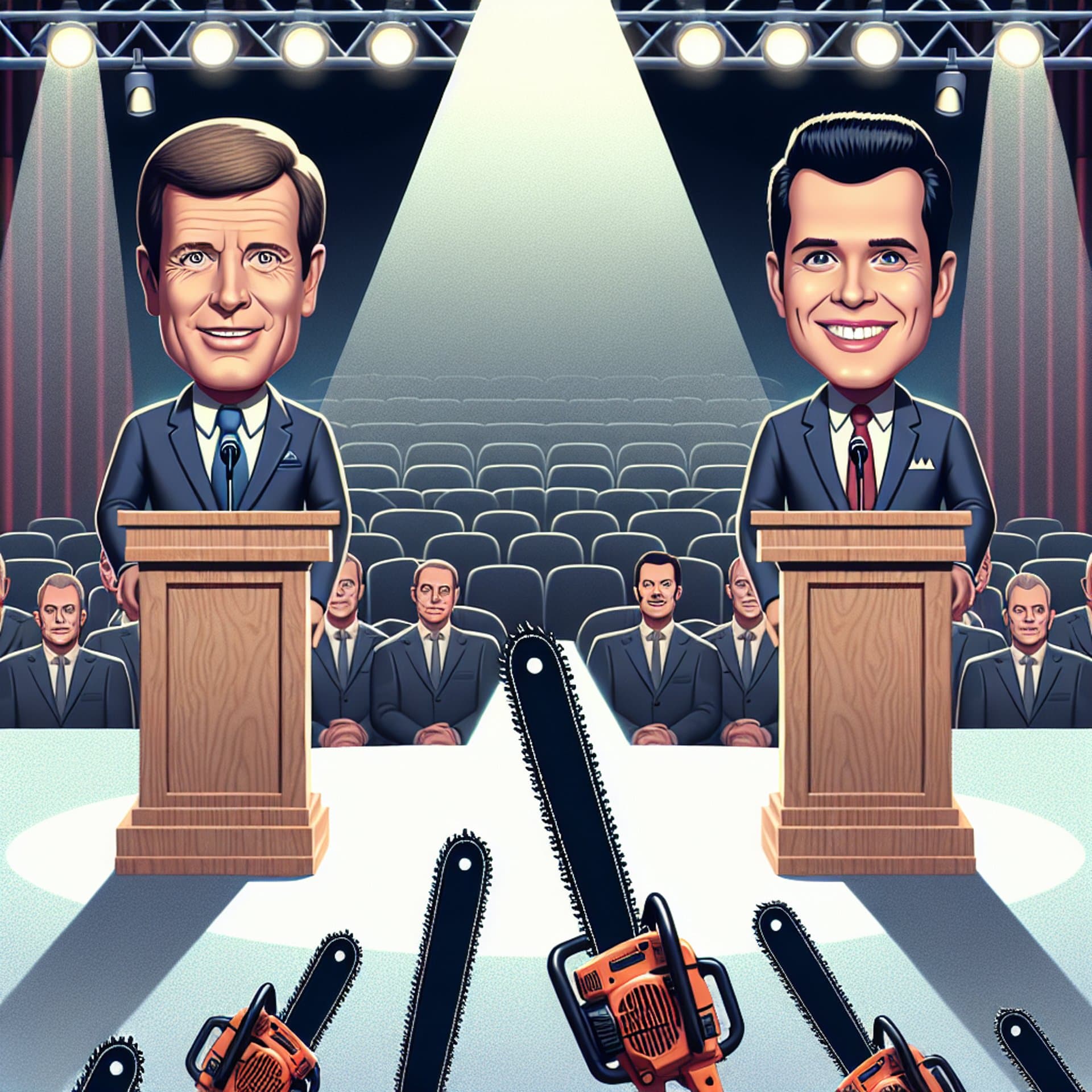 SNL's Satirical Awards Show: Trump, Elon Musk, and Chainsaws Take Center Stage!