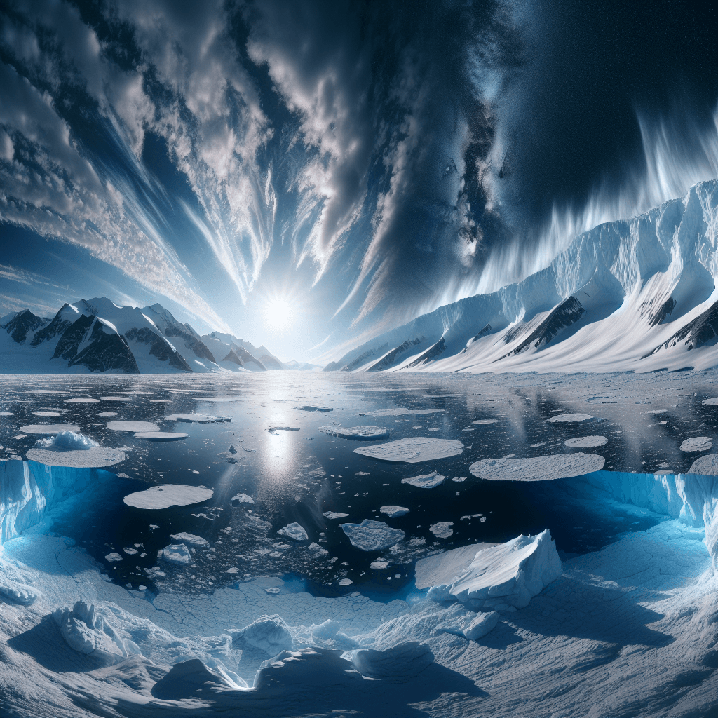 Arctic Ice Crumbles to Record Low at Winter's Peak