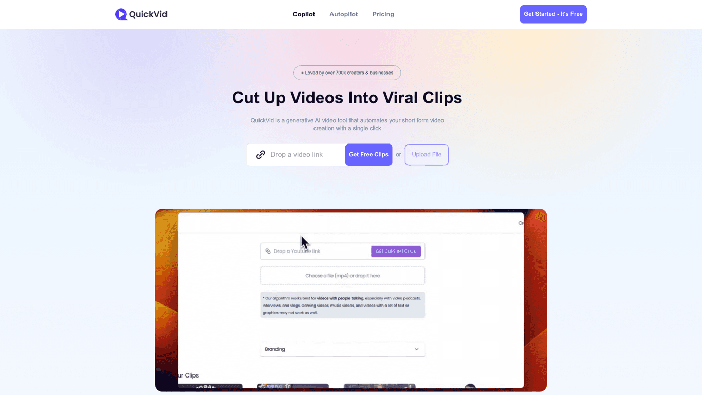 QuickVid screenshot