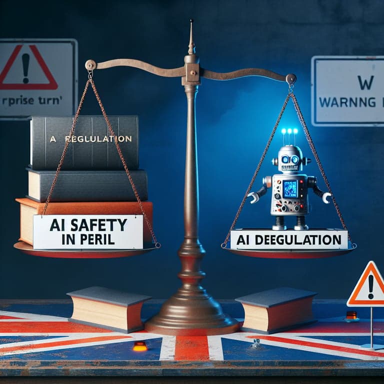 UK Shelves AI Regulation in Surprise Toward US-Style Deregulation — AI Safety In Peril?