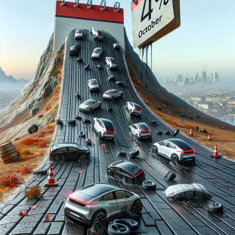 Tesla's European Sales Dip: A Shock 40% Decline in November