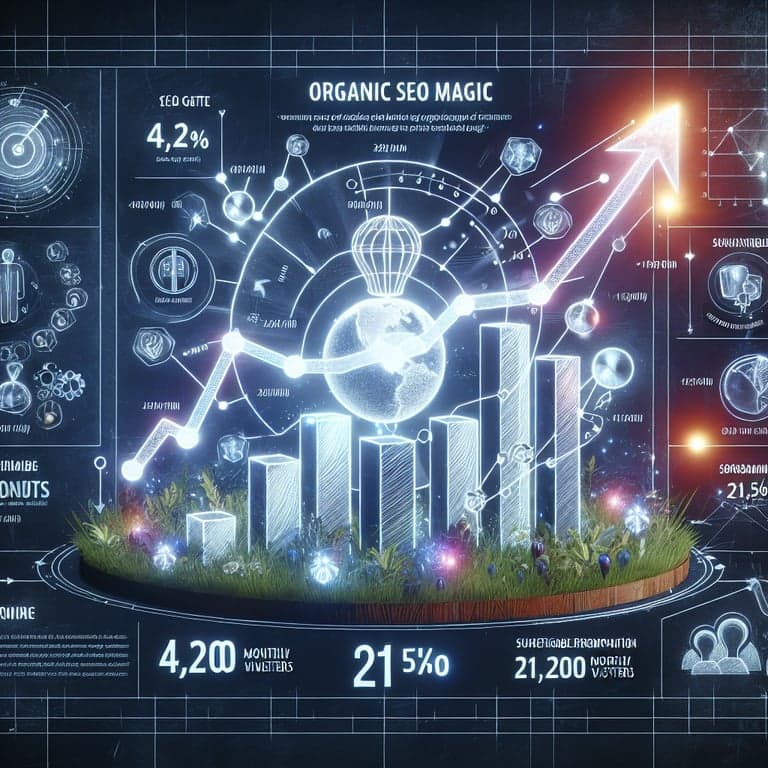 AFFiNCO's Organic SEO Magic: From 4,200 to 21,500 Monthly Visitors in Just 11 Months!