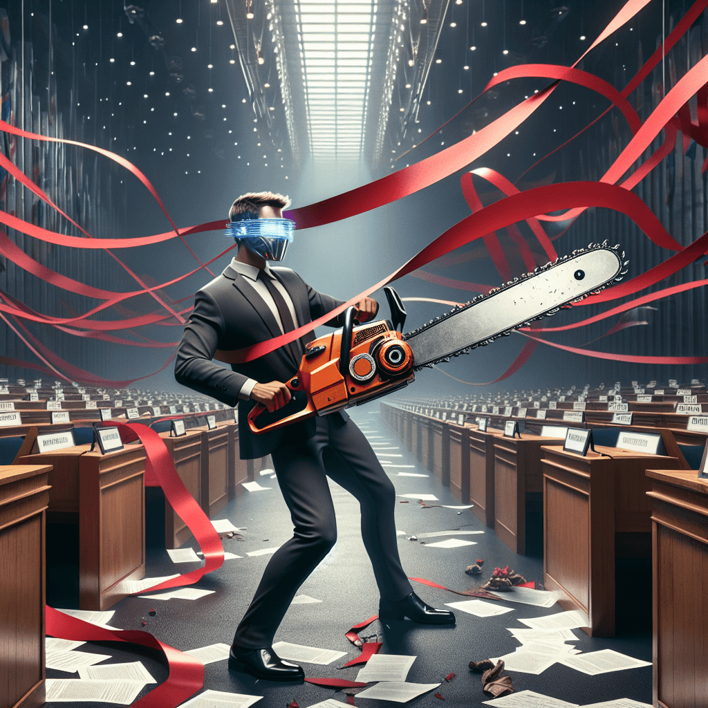 Elon Musk's Chainsaw Spectacle at CPAC: Cutting Through Bureaucracy with Style