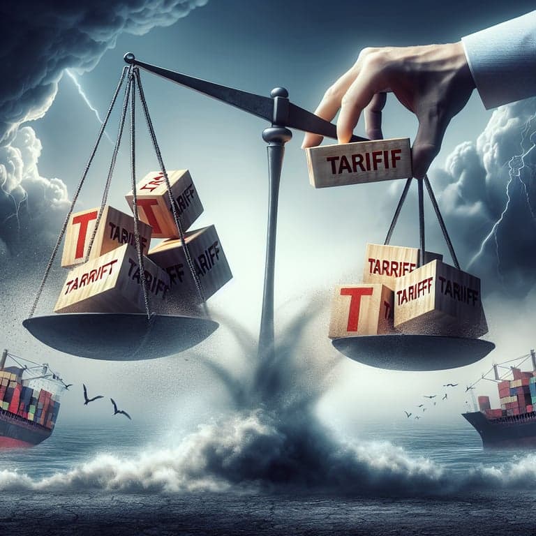 Trump Tariffs Cause Tremors: Stock Market Tumbles Amid Trade War Woes