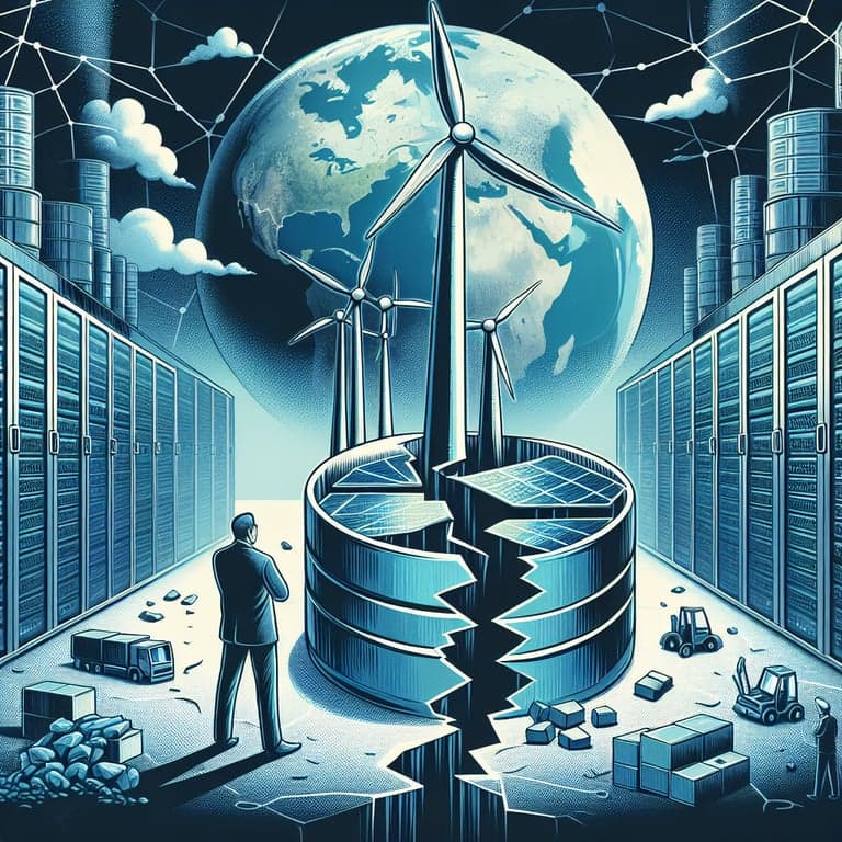 Trump's Renewable Energy Crackdown Sparks Concerns in US Data Center Industry
