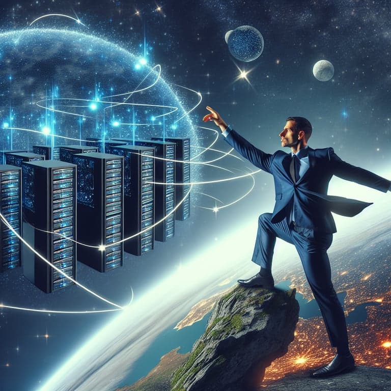 Jeff Bezos Aims for the Stars with Space-Based Data Centers