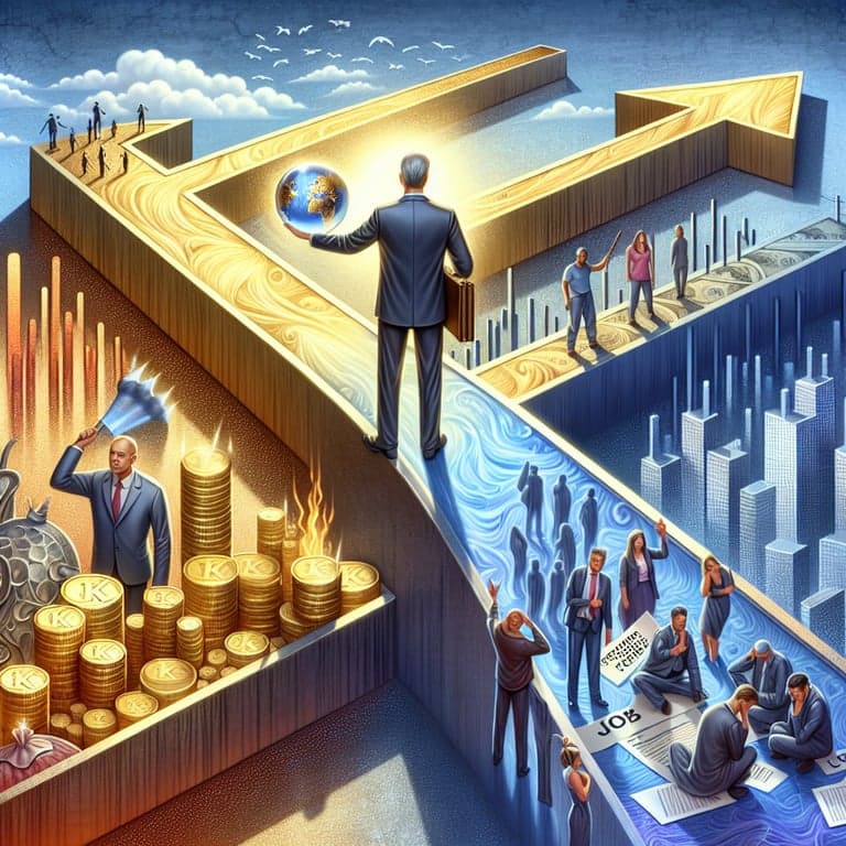 Mark Zandi Warns of Impending Jobs Recession Amid a K-Shaped Economy Divide