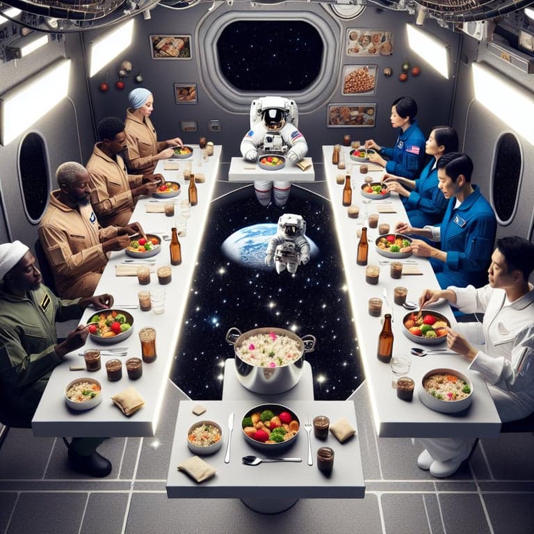 Gastronomy in Orbit: How NASA Astronauts Dine Among the Stars