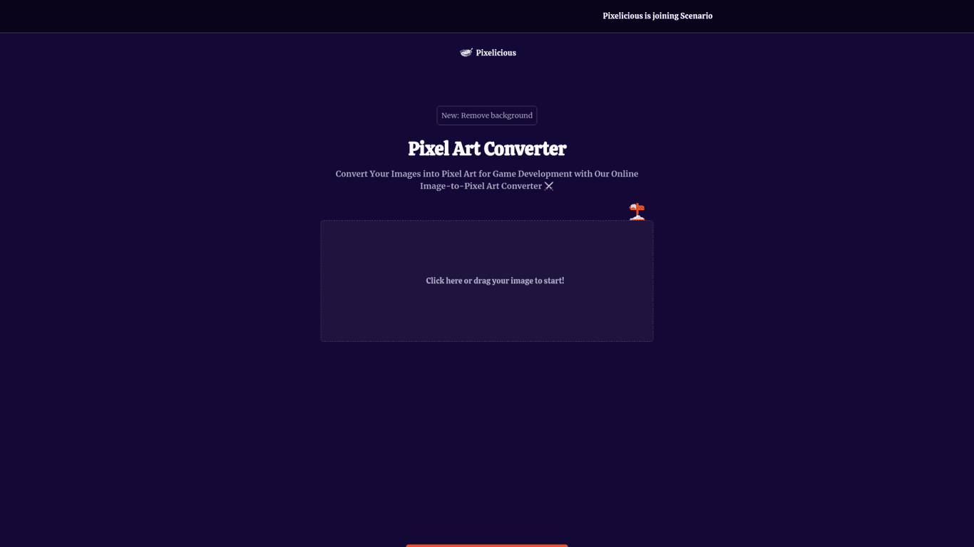 Pixelicious screenshot