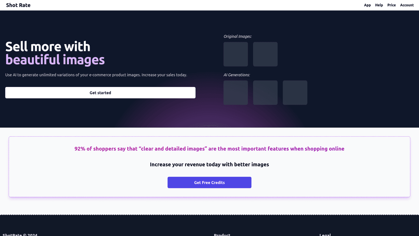 Shotrate screenshot