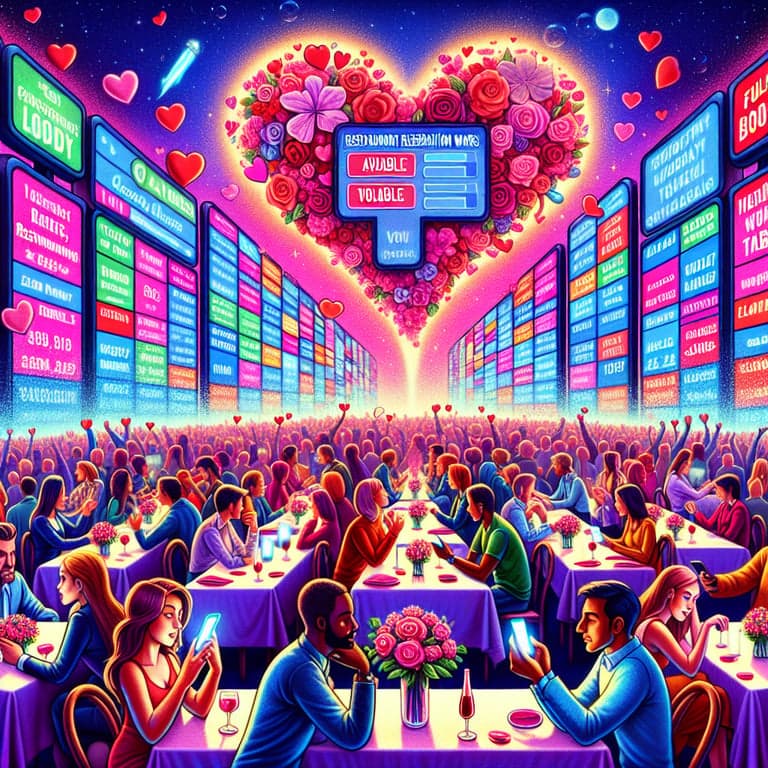 Restaurant Reservation Wars: Technology's Double-Edged Sword on Valentine's Night!