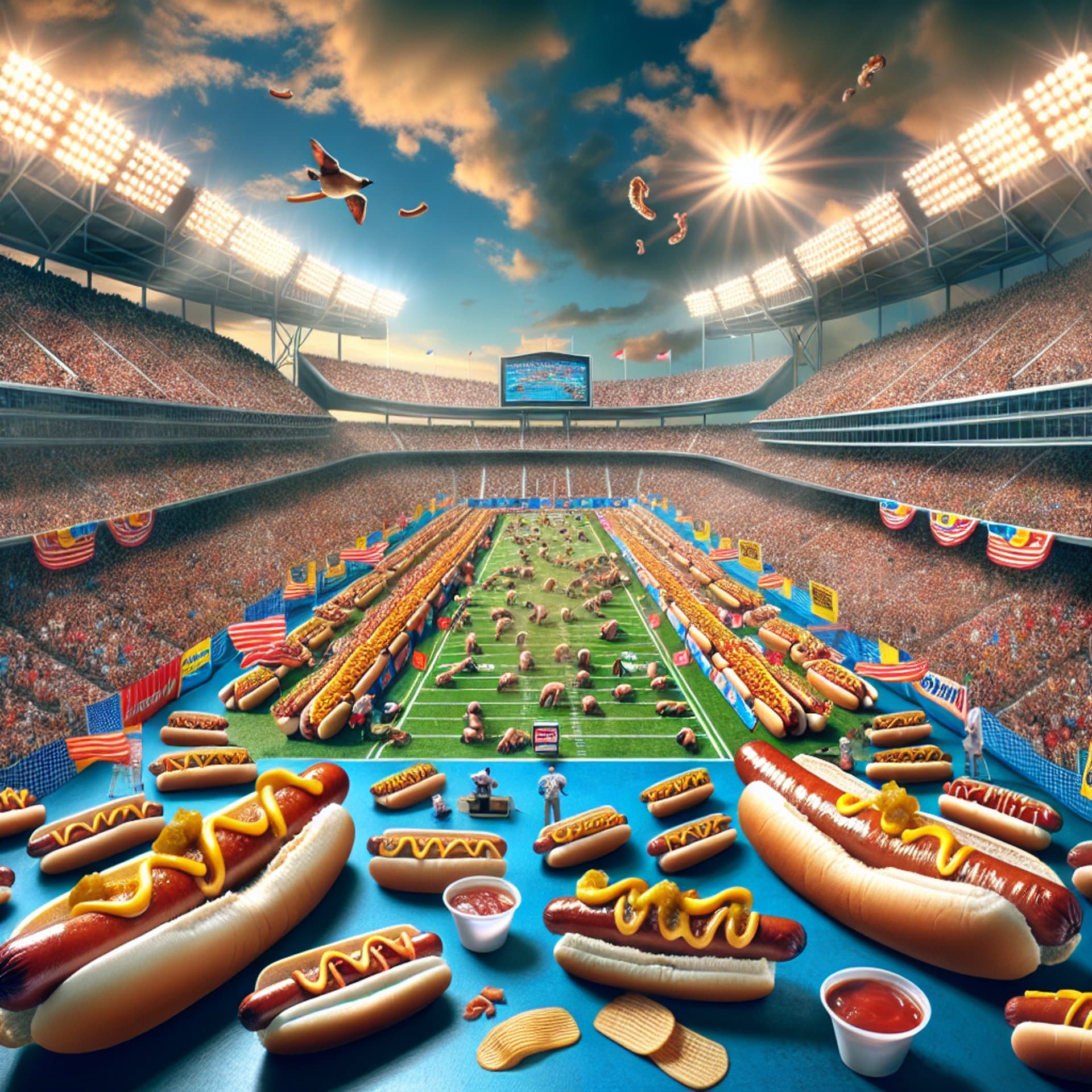 The Jaw-Dropping World of Competitive Hot Dog Eating: A Surprising Blend of Sport and Spectacle