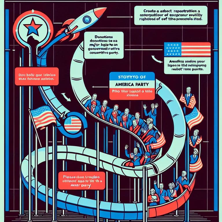 Elon Musk's Political Rollercoaster: From GOP Super PAC Donations to Launching the America Party!