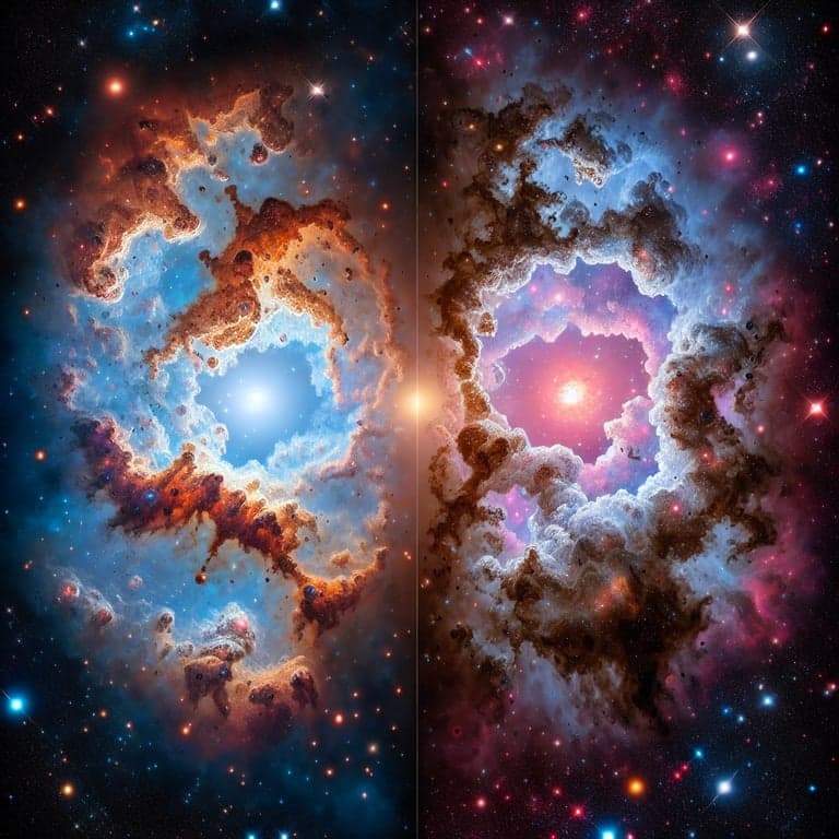 NASA's Hubble and Webb Telescopes Unveil Dual Personalities of Star Cluster Duo