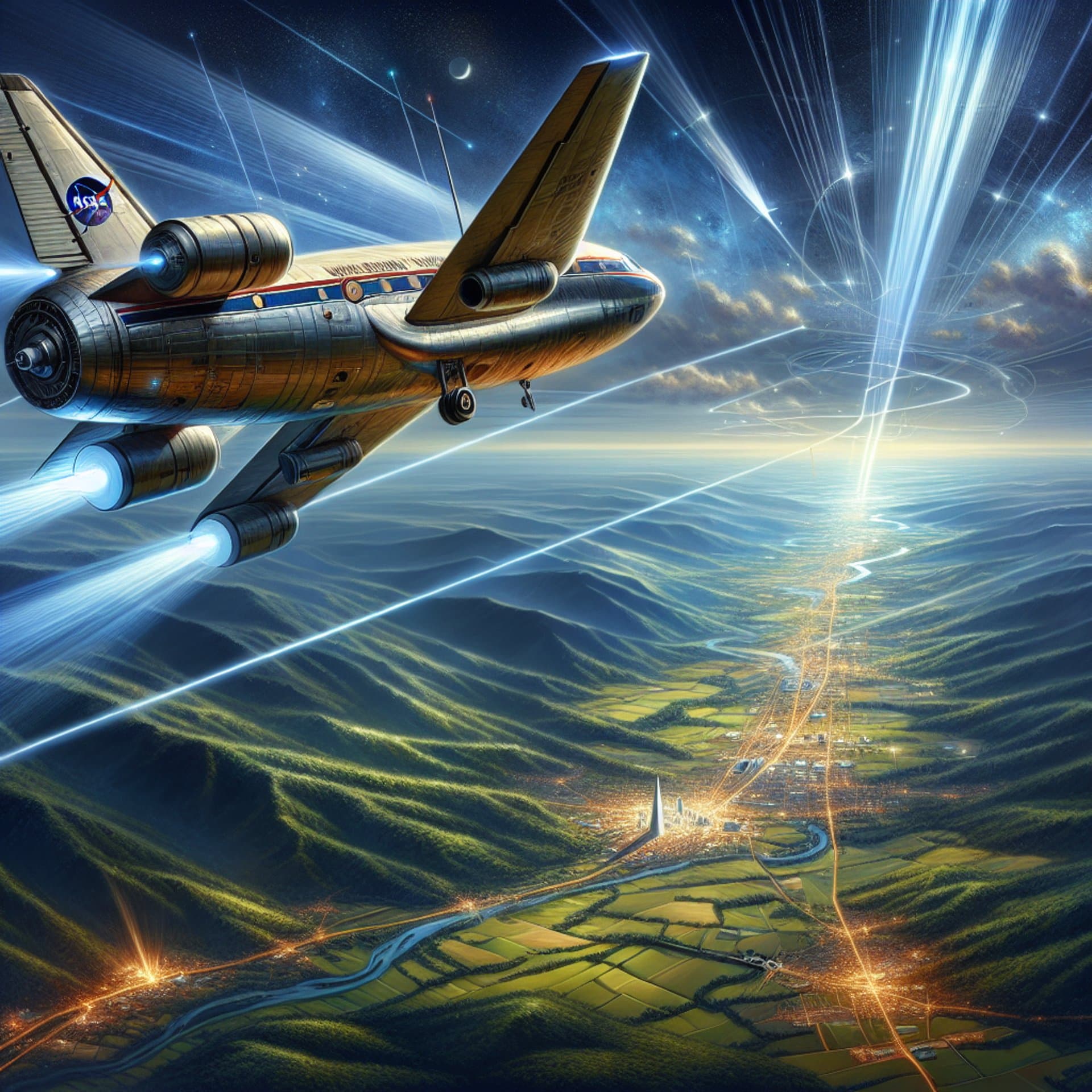 NASA's Low-Flying Research Adventure: Keeping an Eye on the Skies Over Virginia