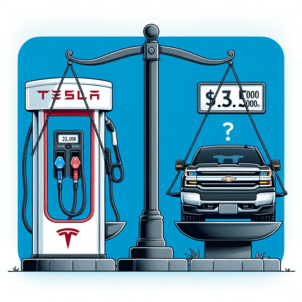 Tesla's Charging Costs: Cheaper Than Gas for the Chevy Silverado!