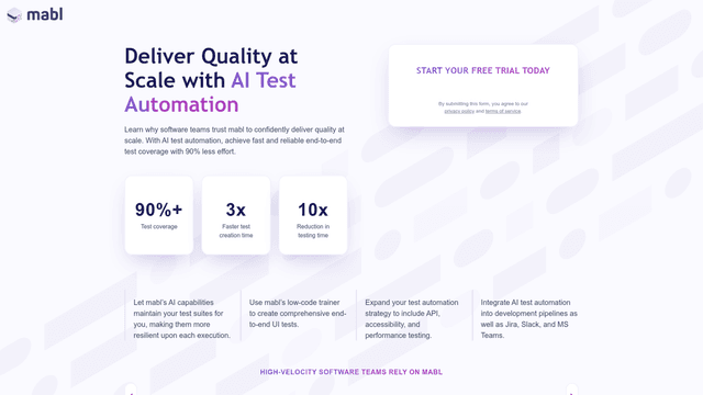 Thumbnail image for AI Test Automation | mabl