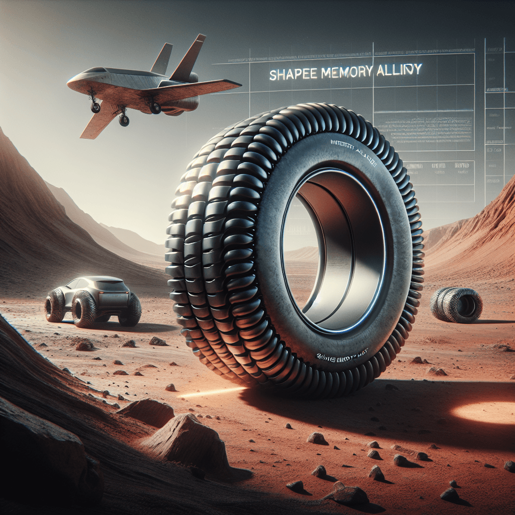 NASA and Goodyear Roll Out Revolutionary Shape Memory Alloy Tires for Mars!