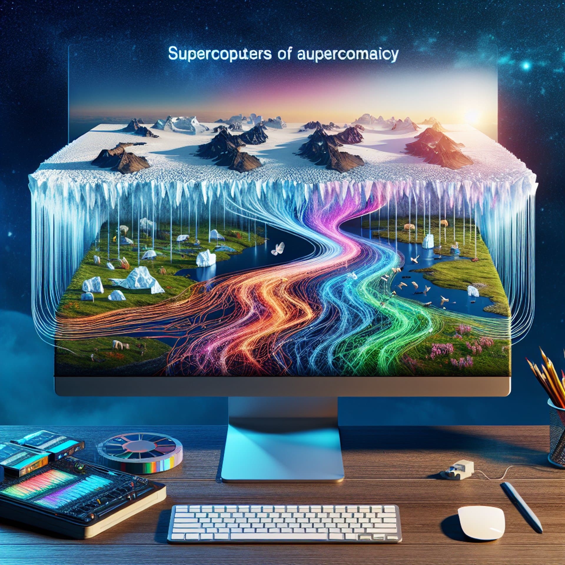 NASA Supercomputers Unravel Ecological Impact of Greenland's Melting Glaciers