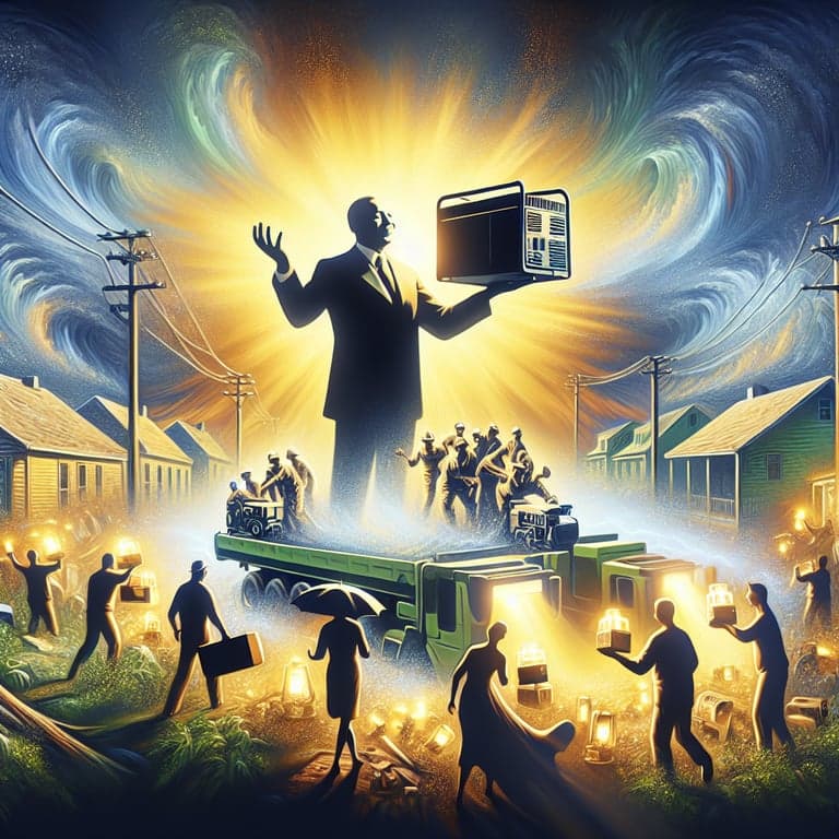 Elon Musk's Generosity Lights Up Tennessee: 500 Generators Donated