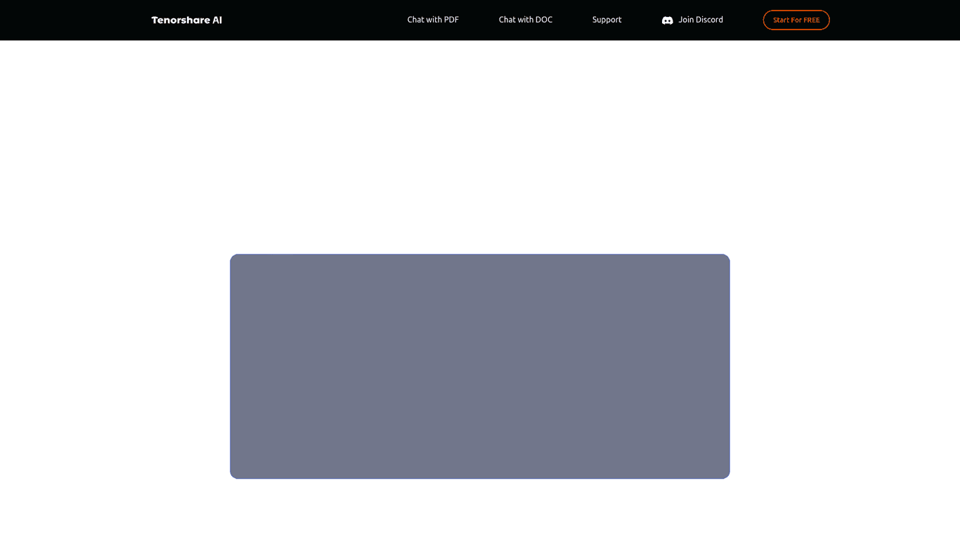 Tenorshare AI screenshot