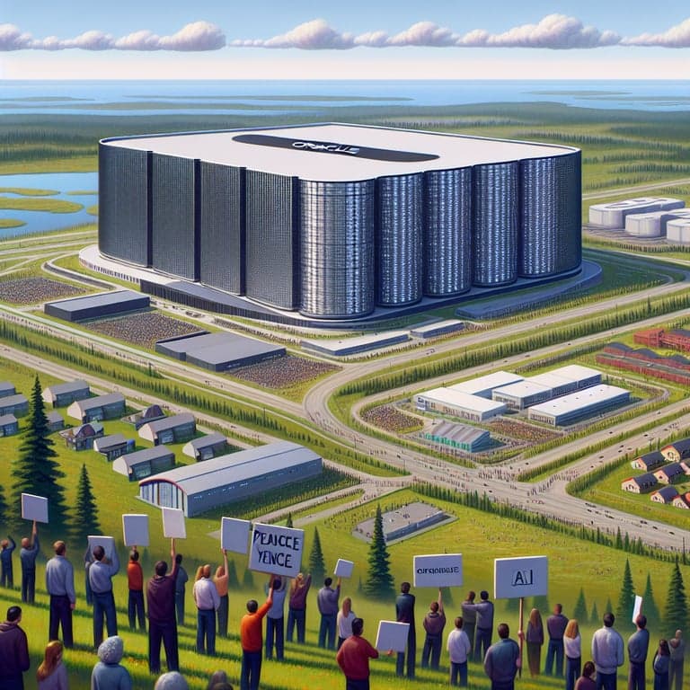OpenAI and Oracle Unveil "Lighthouse": A $15 Billion AI Data Center in Wisconsin that Spark Protests
