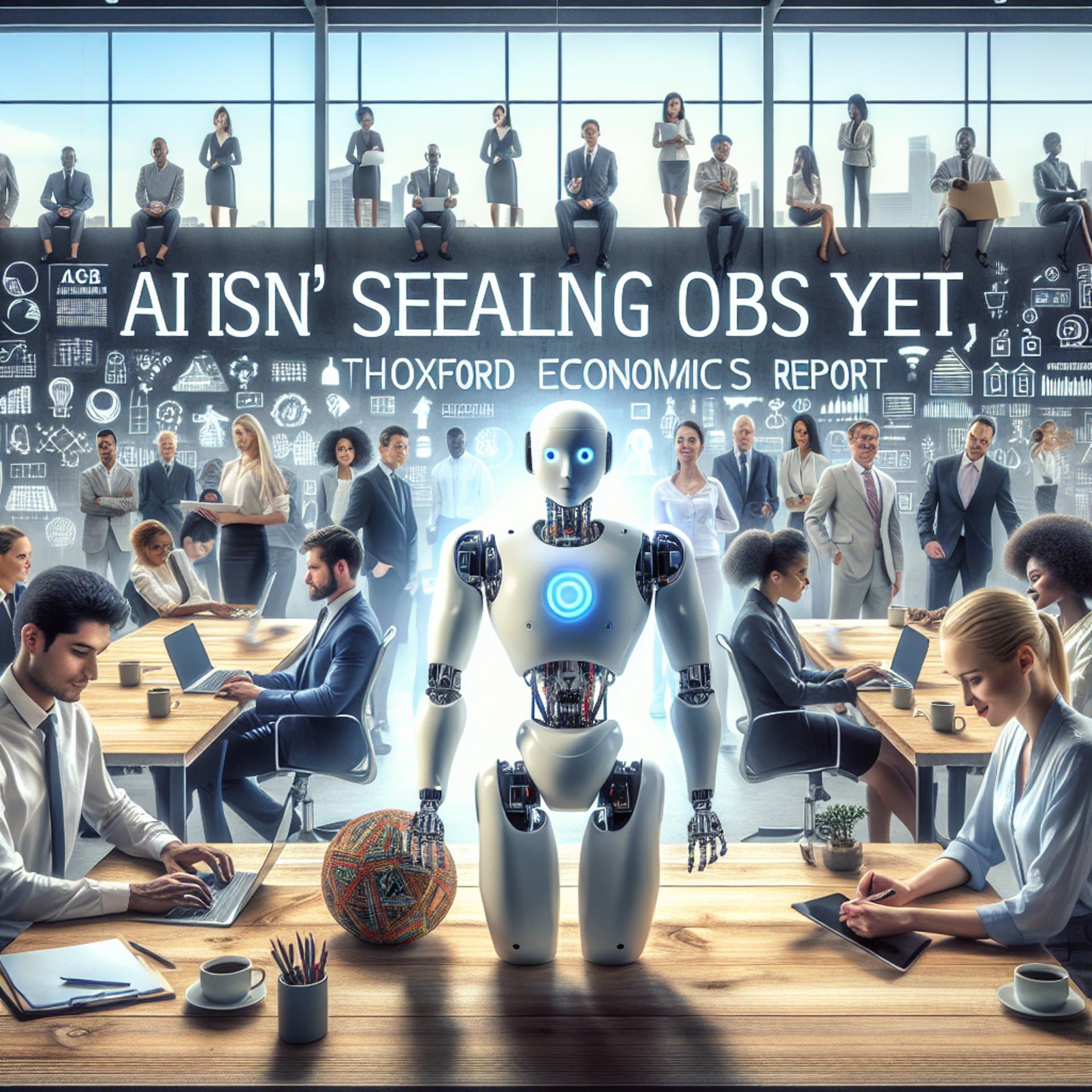 AI Isn't Stealing Jobs Yet, Says Oxford Economics Report