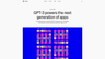 GPT-3 powers the next generation of apps