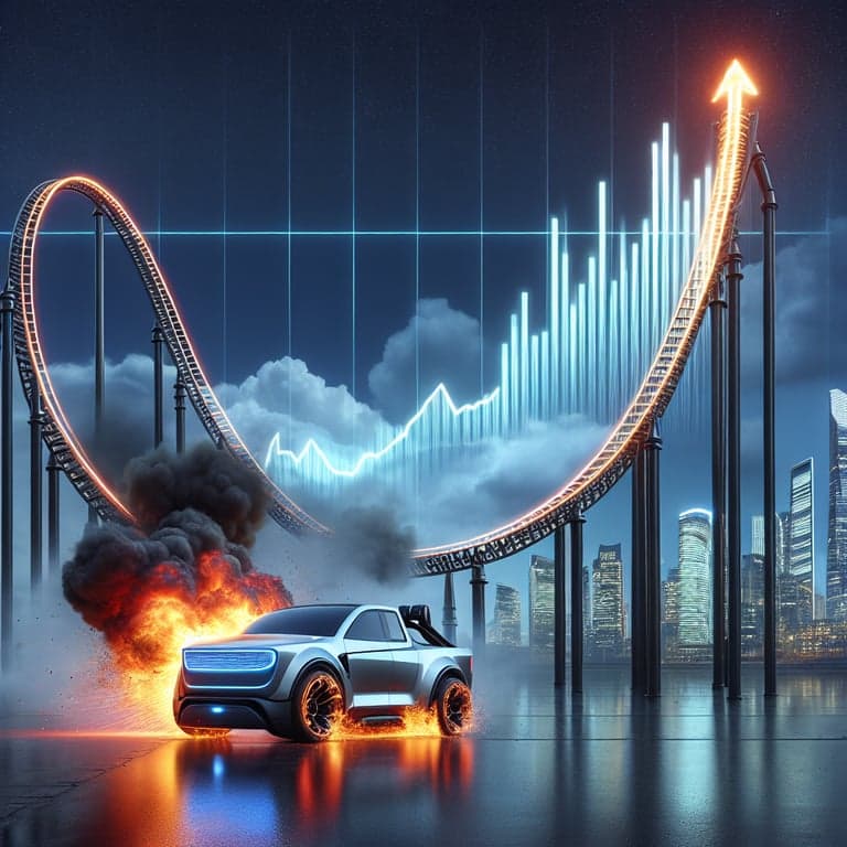 Tesla’s Early 2025 Rollercoaster: From Cybertruck Explosion to Stock Rebound!