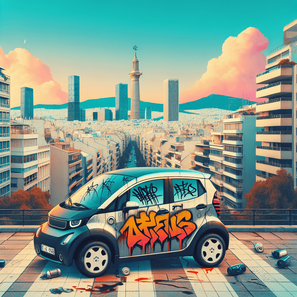 Tesla Tampered! Athens Incident Highlights Growing Vandalism against Elon Musk's Electric Behemoth