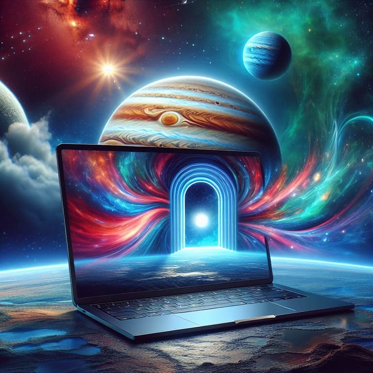 Explore Jupiter's UV Auroras with ChromeOS's Stellar New Wallpapers!