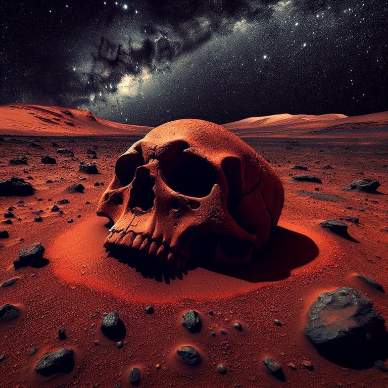 NASA's Perplexing 'Skull Hill' Rock Discovery on Mars: A Galactic Mystery!